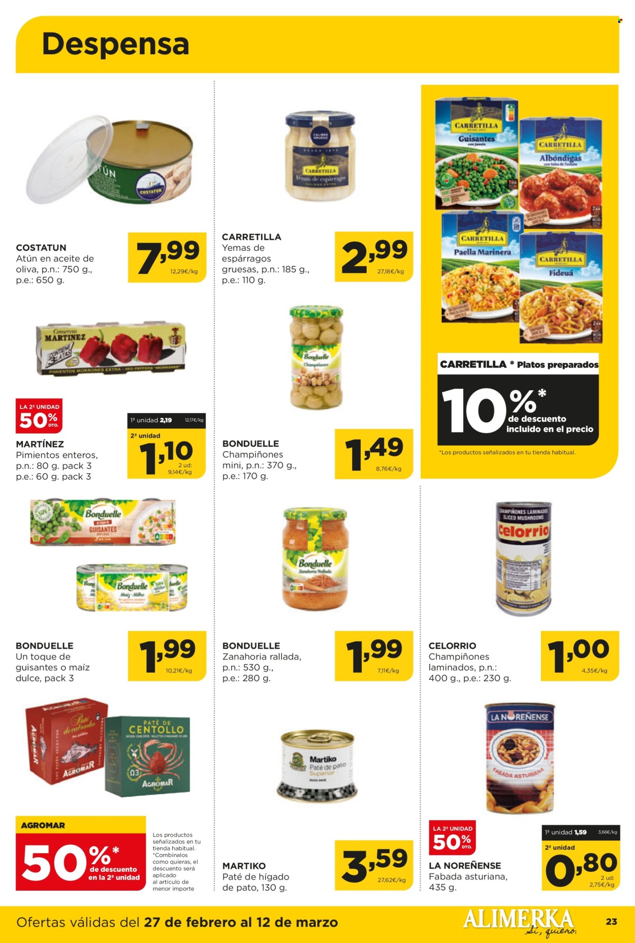 Folleto Alimerka - 27/02/25 - 12/03/25. Página 23