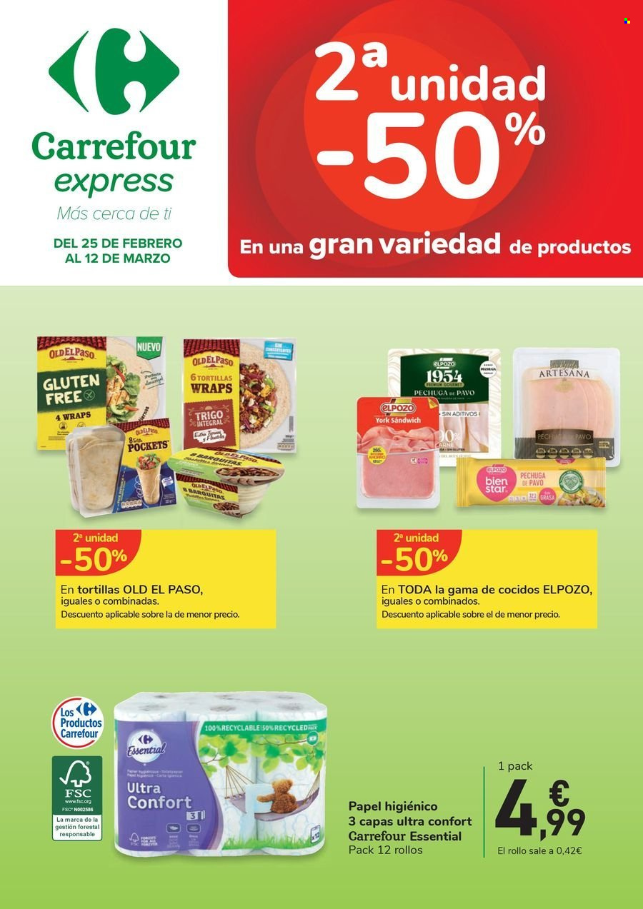 Folleto Carrefour - 27/02/25 - 12/03/25. Página 1