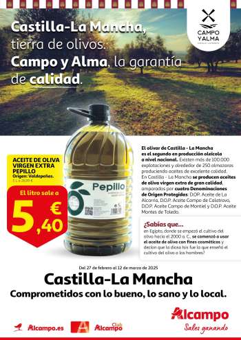 Folleto actual Alcampo - 27/02/25 - 12/03/25.