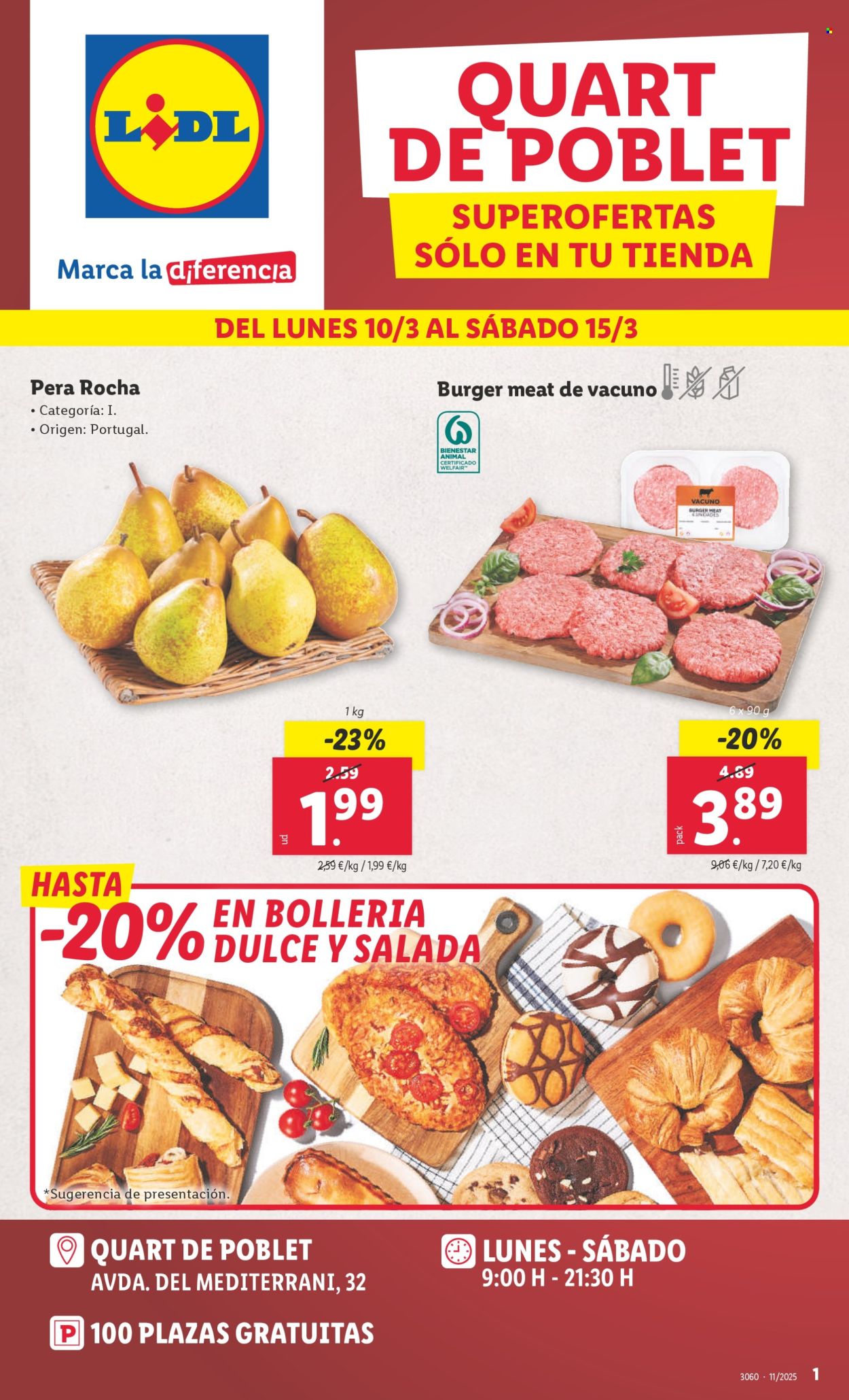 Folleto Lidl - 10/03/25 - 15/03/25. Página 1