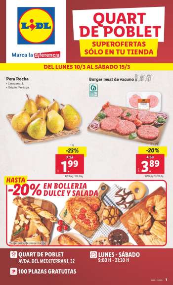 Folleto actual Lidl - 10/03/25 - 15/03/25.