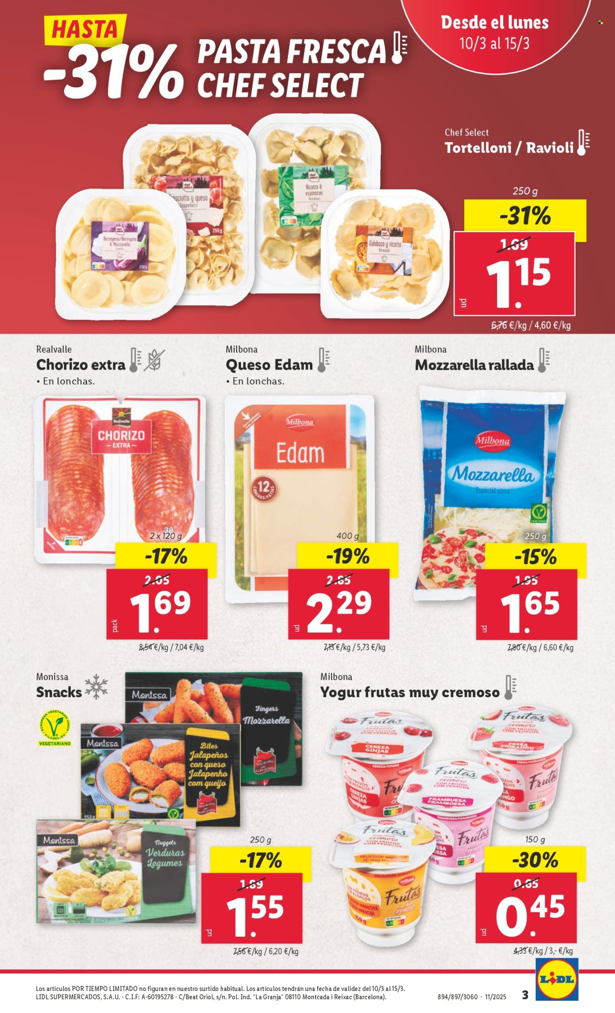 Folleto Lidl - 10/03/25 - 15/03/25. Página 3