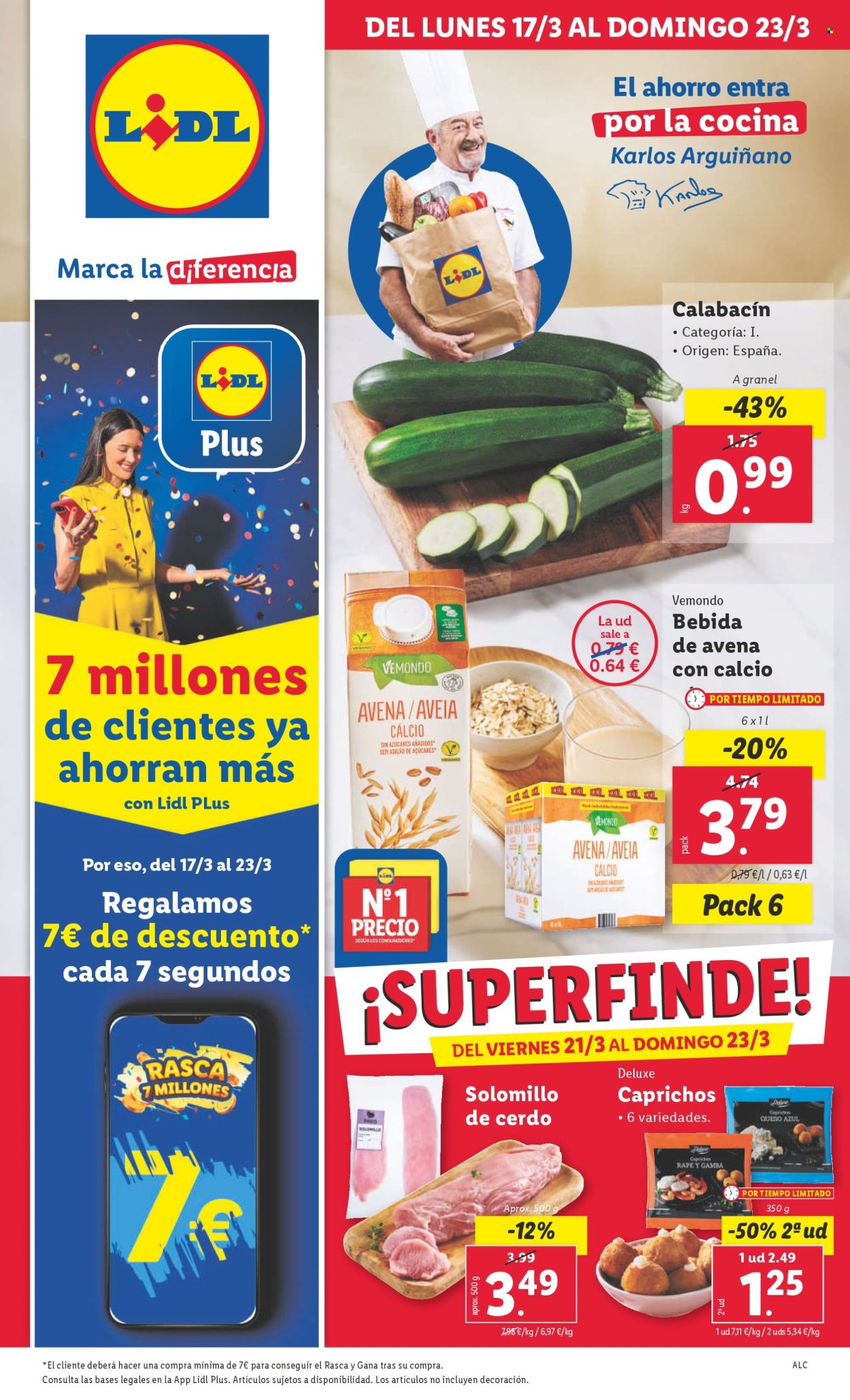 Folleto Lidl - 17/03/25 - 23/03/25. Página 1