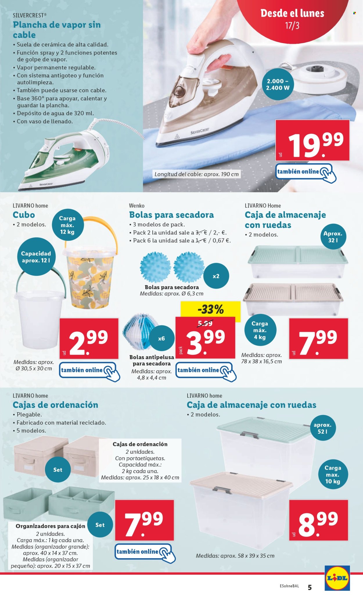 Folleto Lidl - 17/03/25 - 23/03/25. Página 46