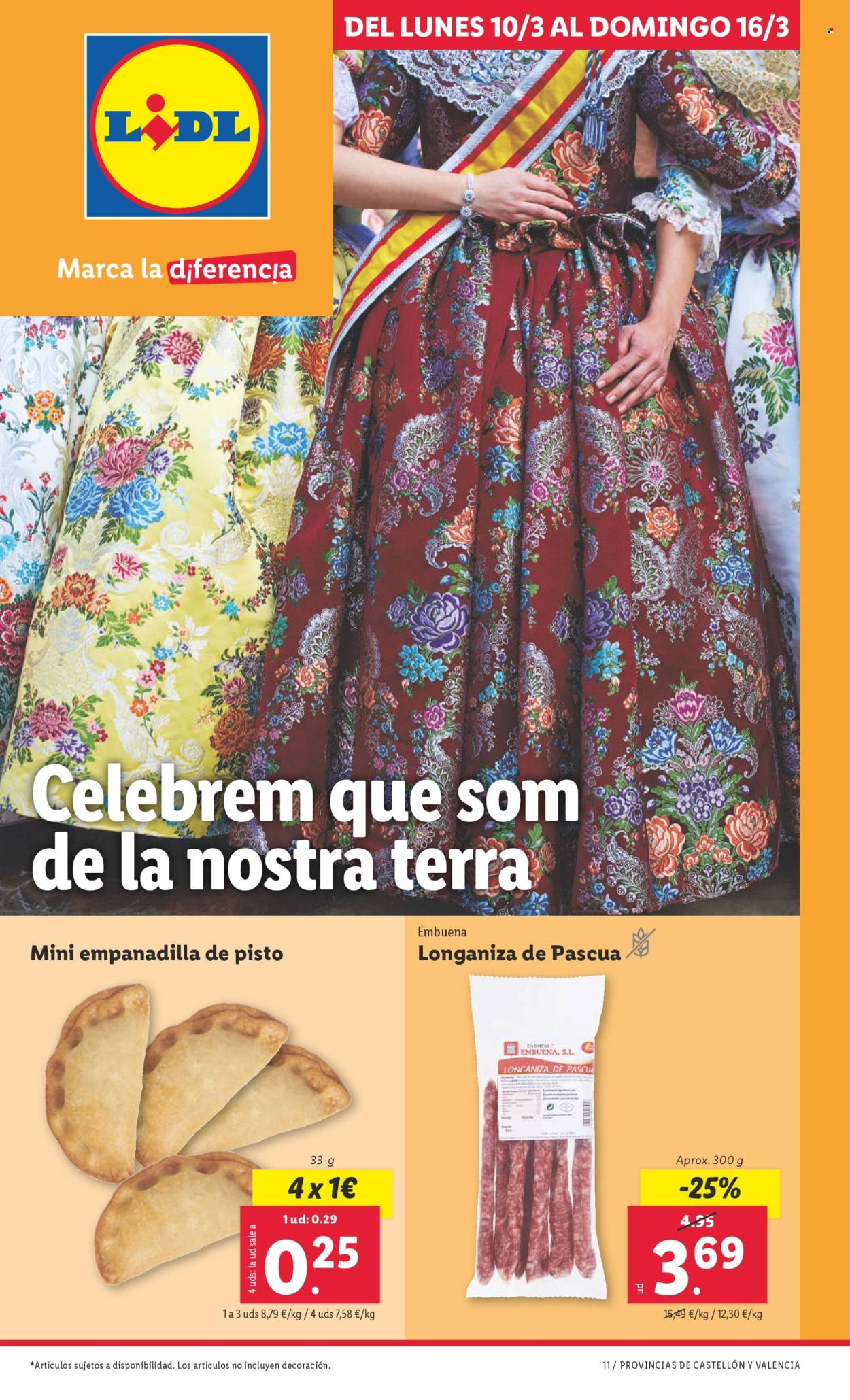 Folleto Lidl - 10/03/25 - 16/03/25. Página 1