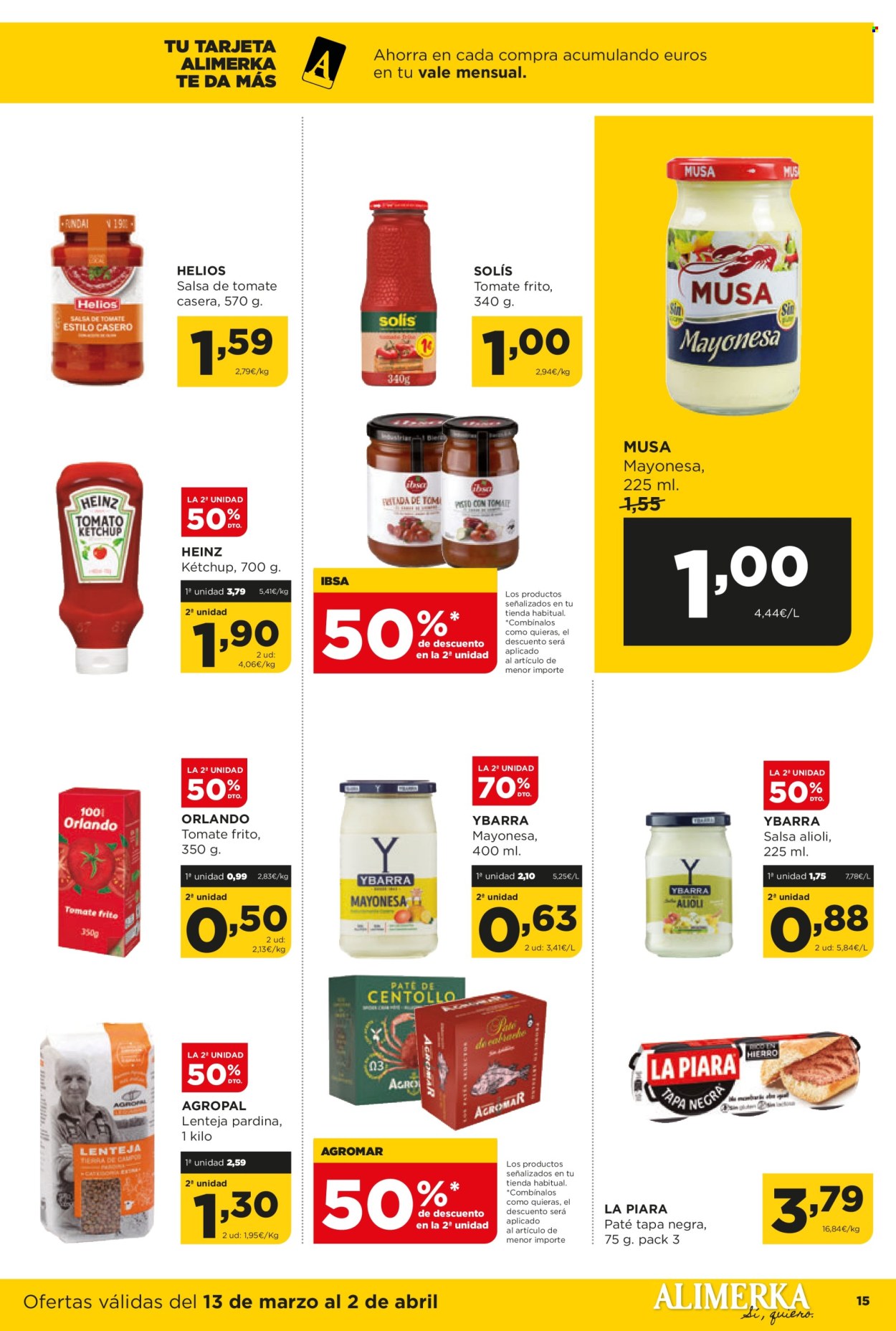 Folleto Alimerka - 13/03/25 - 02/04/25. Página 15