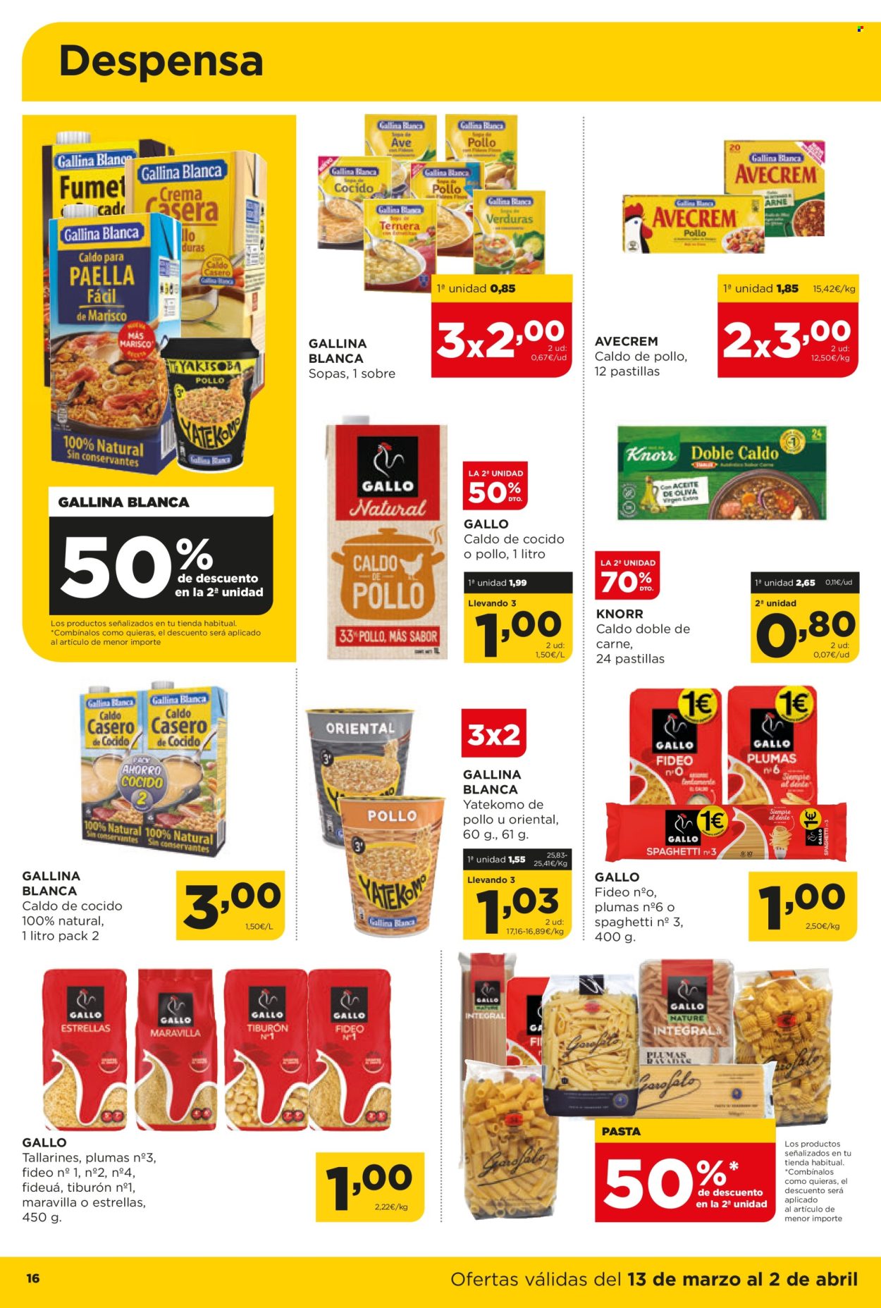 Folleto Alimerka - 13/03/25 - 02/04/25. Página 16