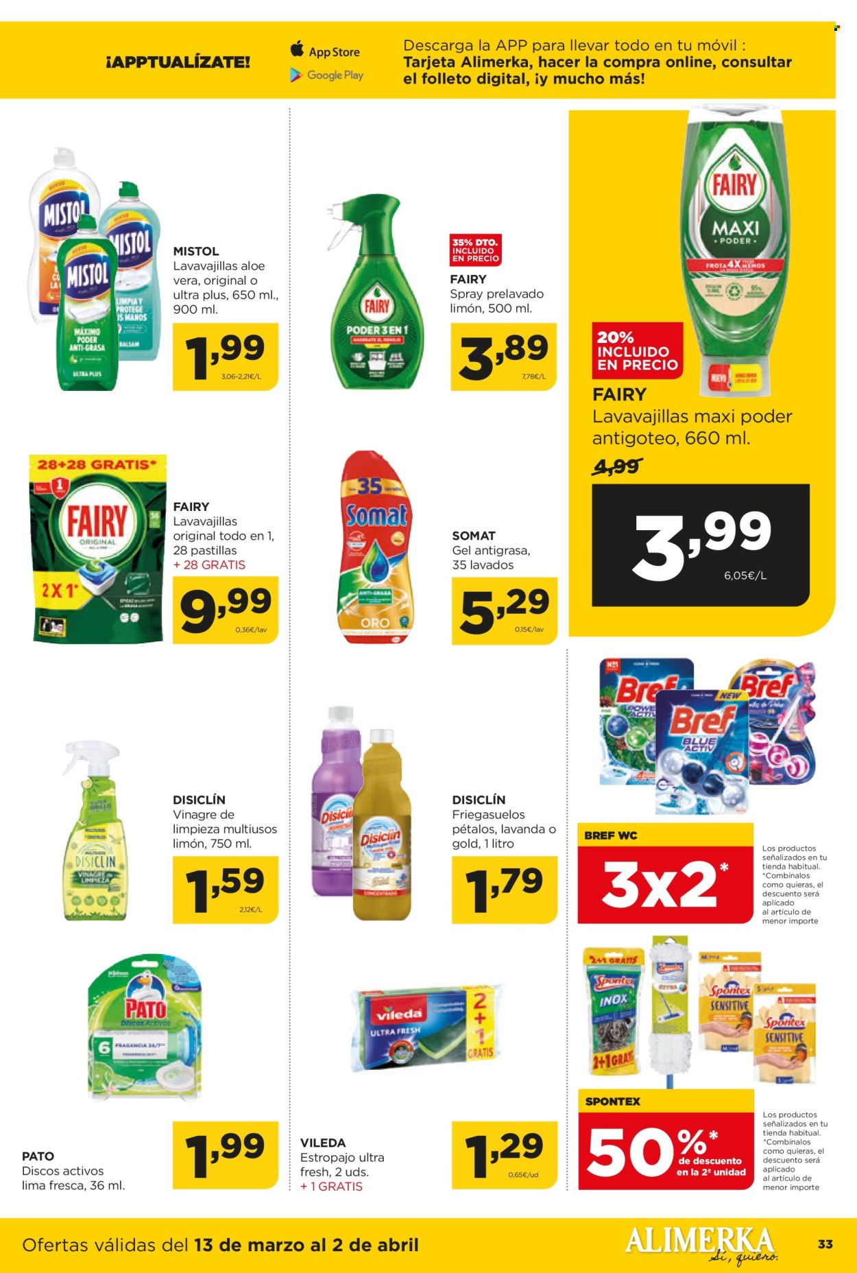 Folleto Alimerka - 13/03/25 - 02/04/25. Página 33