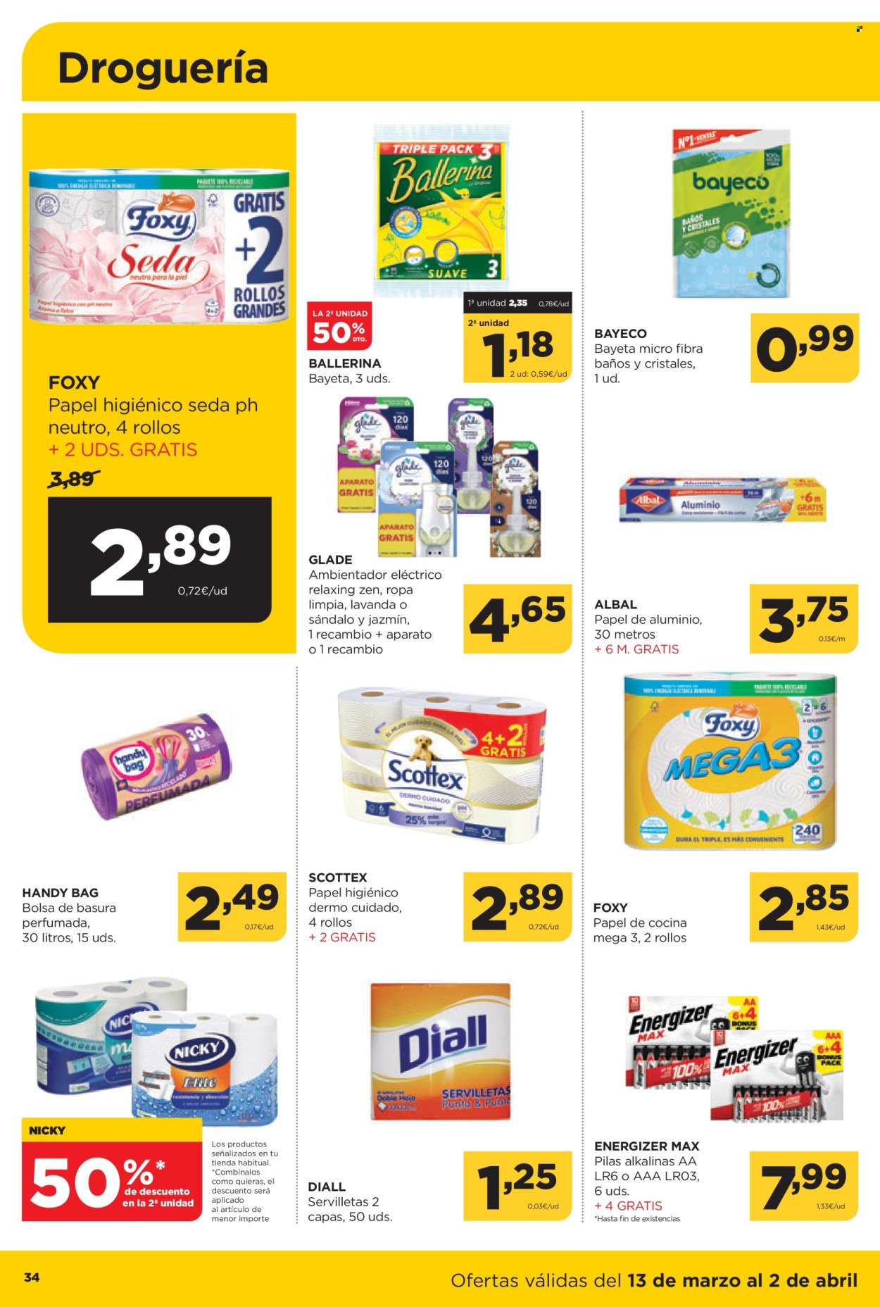 Folleto Alimerka - 13/03/25 - 02/04/25. Página 34