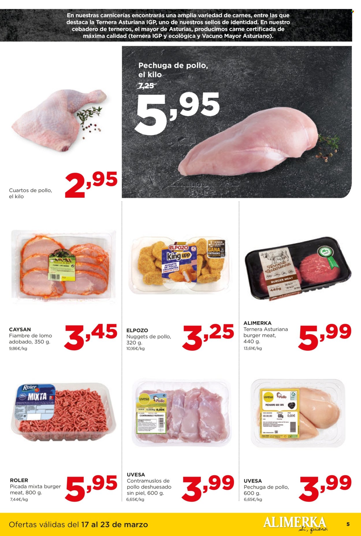 Folleto Alimerka - 17/03/25 - 23/03/25. Página 5