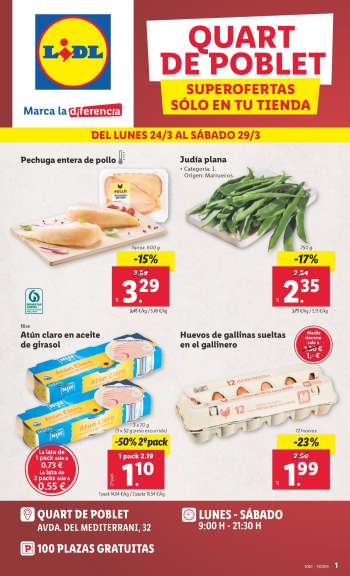 Folleto actual Lidl - 24/03/25 - 29/03/25.