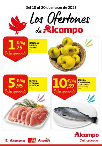 Folleto actual Alcampo - 18/03/25 - 20/03/25.