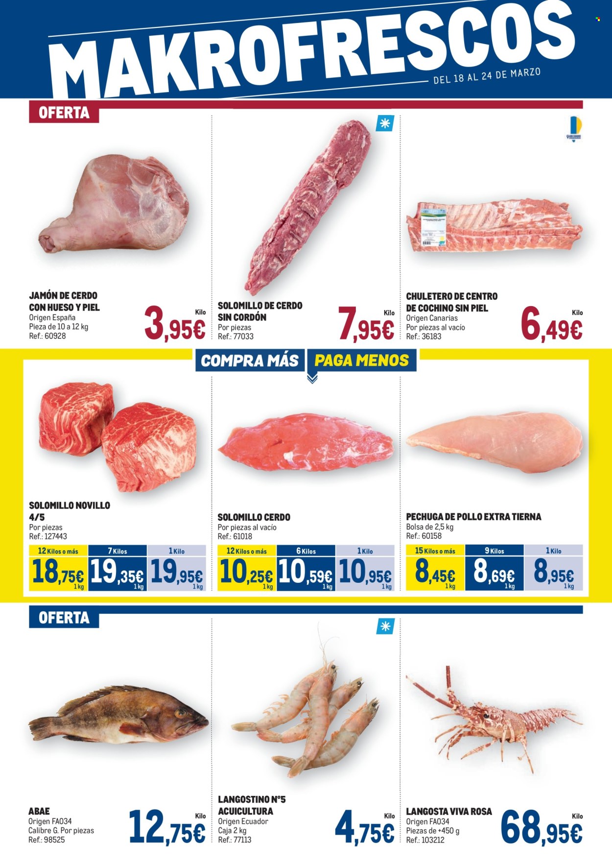 Folleto Makro - 18/03/25 - 24/03/25. Página 1