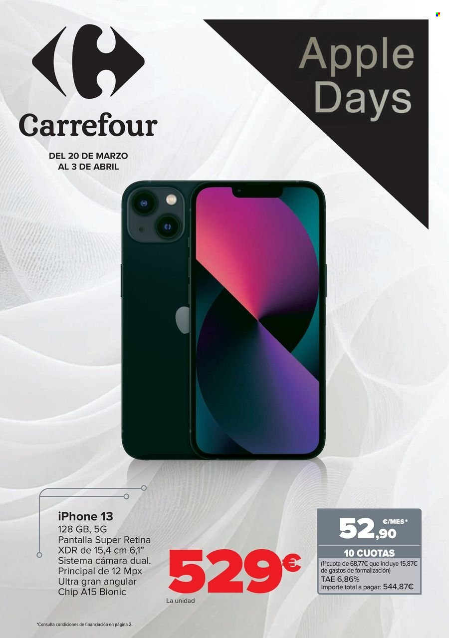 Folleto Carrefour - 20/03/25 - 03/04/25. Página 1