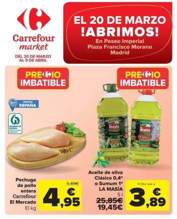 Folleto actual Carrefour - 20/03/25 - 09/04/25.