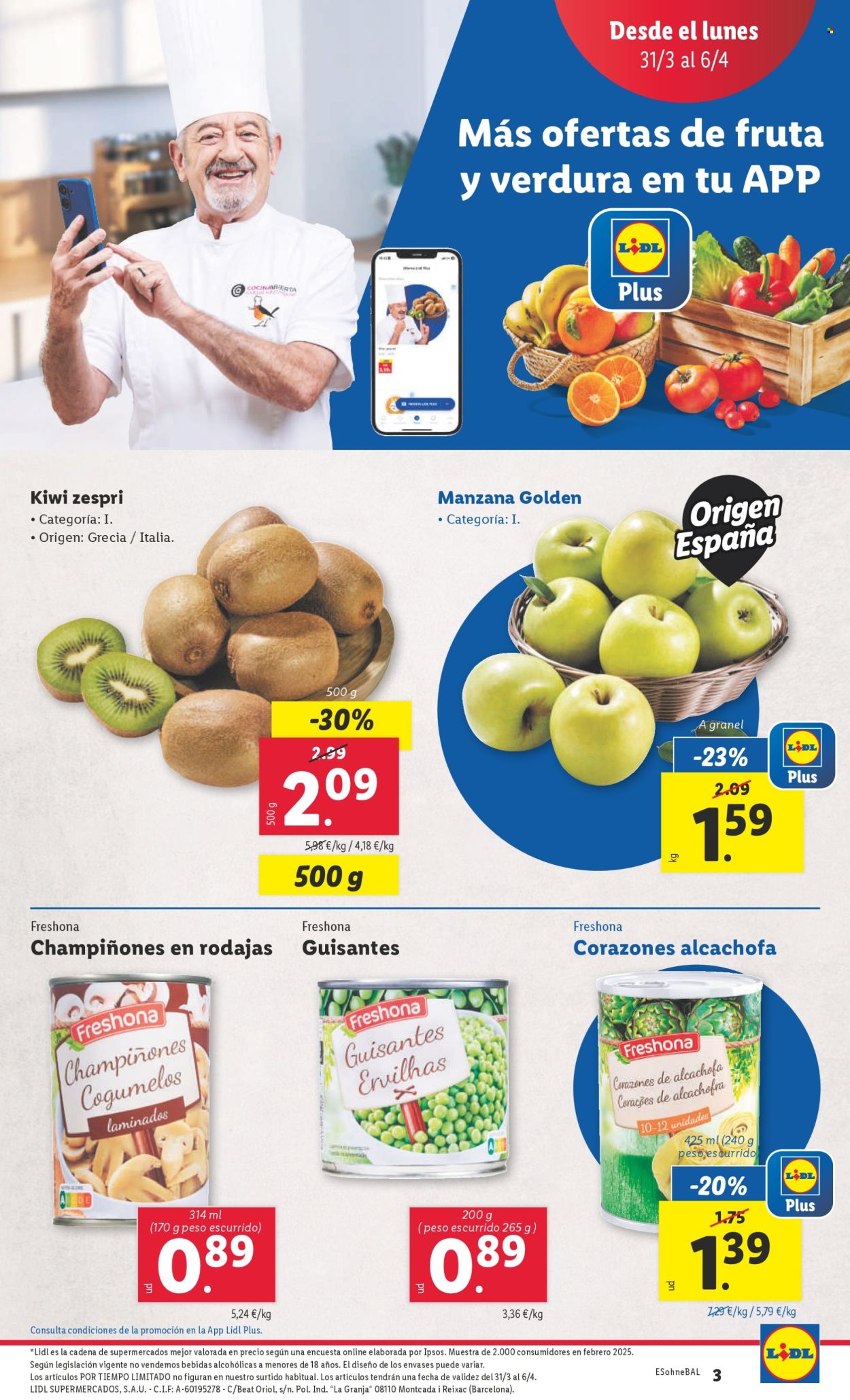 Folleto Lidl - 31/03/25 - 06/04/25. Página 3