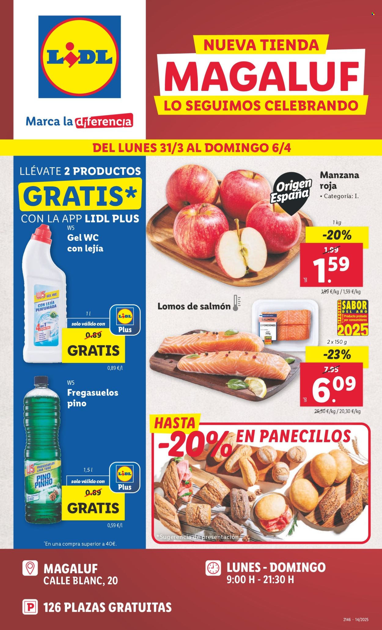 Folleto Lidl - 31/03/25 - 06/04/25. Página 1