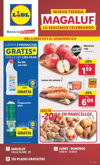 Folleto actual Lidl - 31/03/25 - 06/04/25.