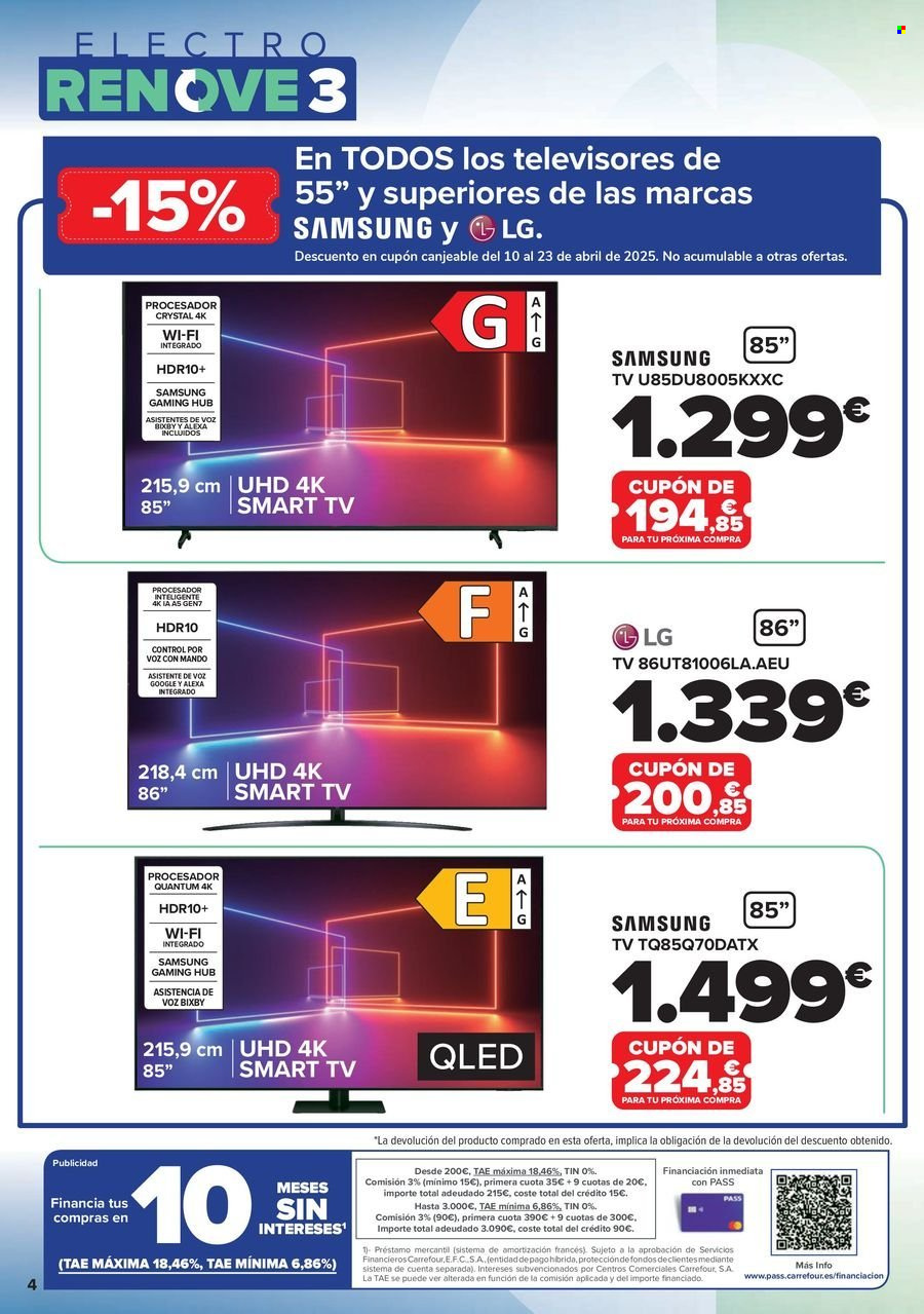 Folleto Carrefour - 25/03/25 - 09/04/25. Página 4