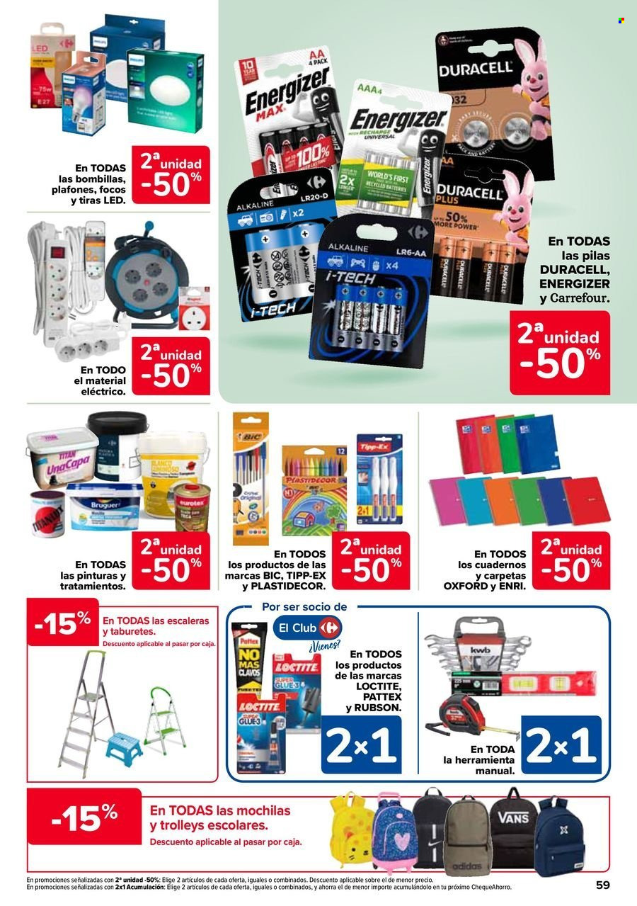 Folleto Carrefour - 25/03/25 - 09/04/25. Página 59