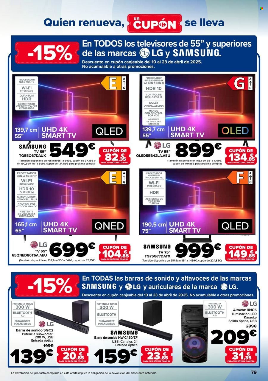 Folleto Carrefour - 25/03/25 - 09/04/25. Página 79