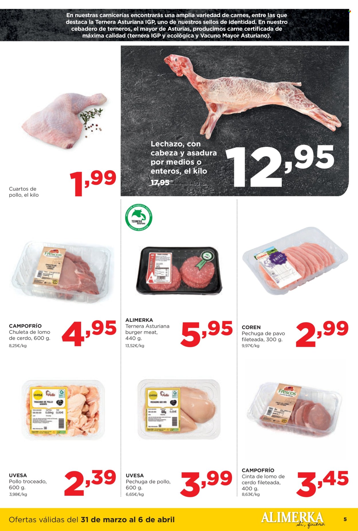 Folleto Alimerka - 31/03/25 - 06/04/25. Página 5