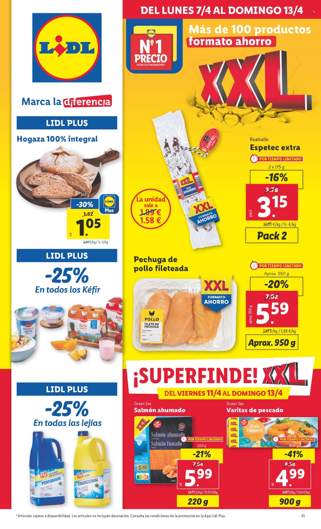 Folleto Lidl - 07/04/25 - 13/04/25. Página 1