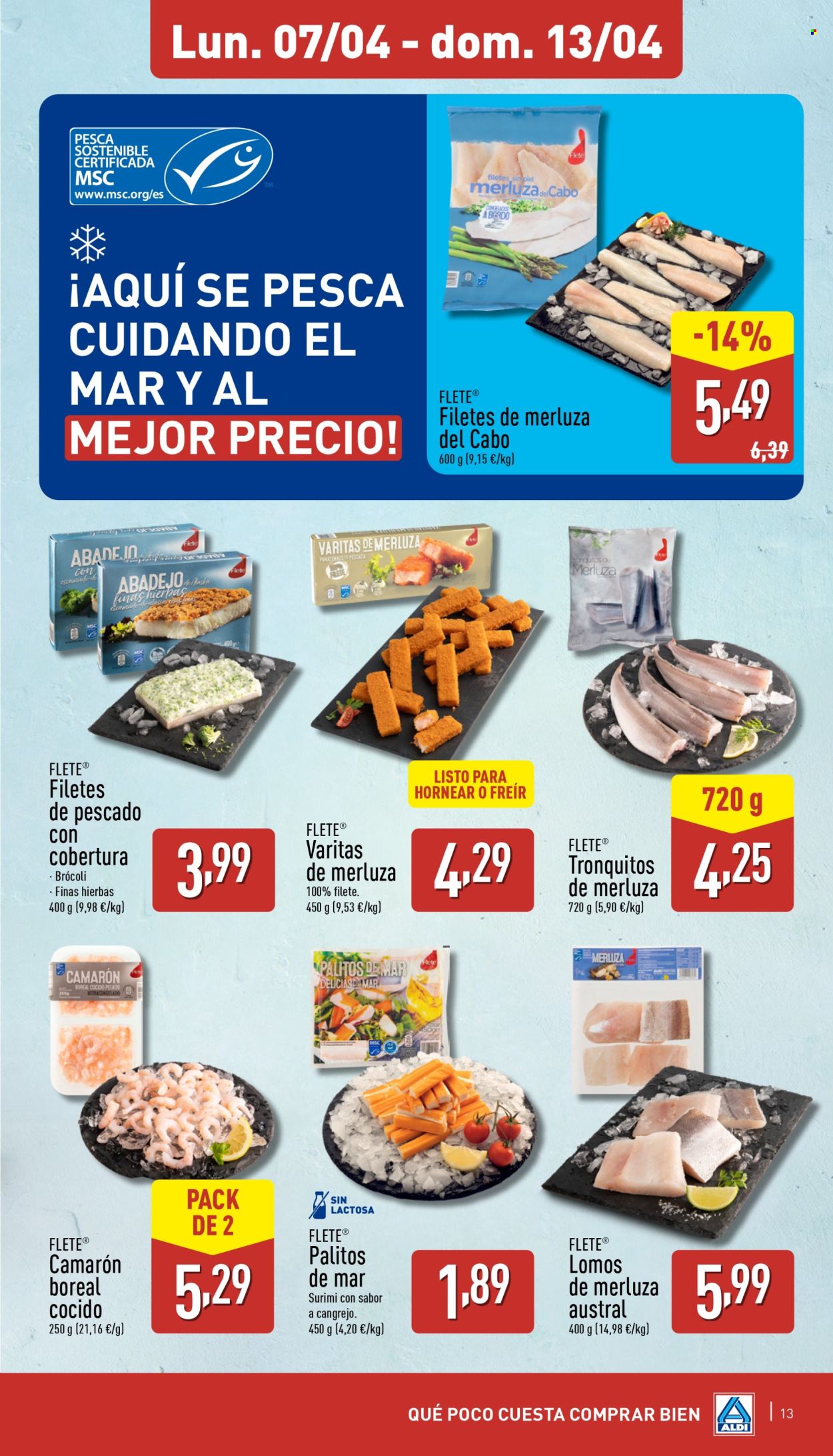 Folleto Aldi - 07/04/25 - 13/04/25. Página 13