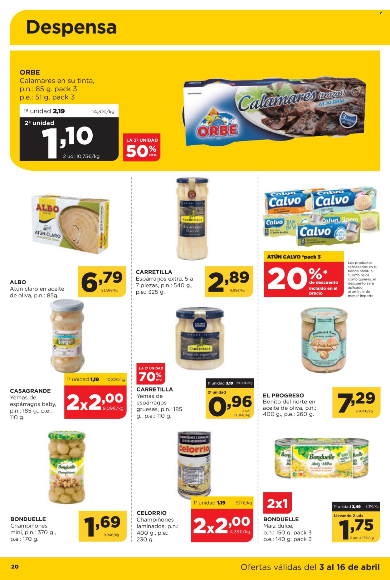 Folleto Alimerka - 03/04/25 - 16/04/25. Página 20