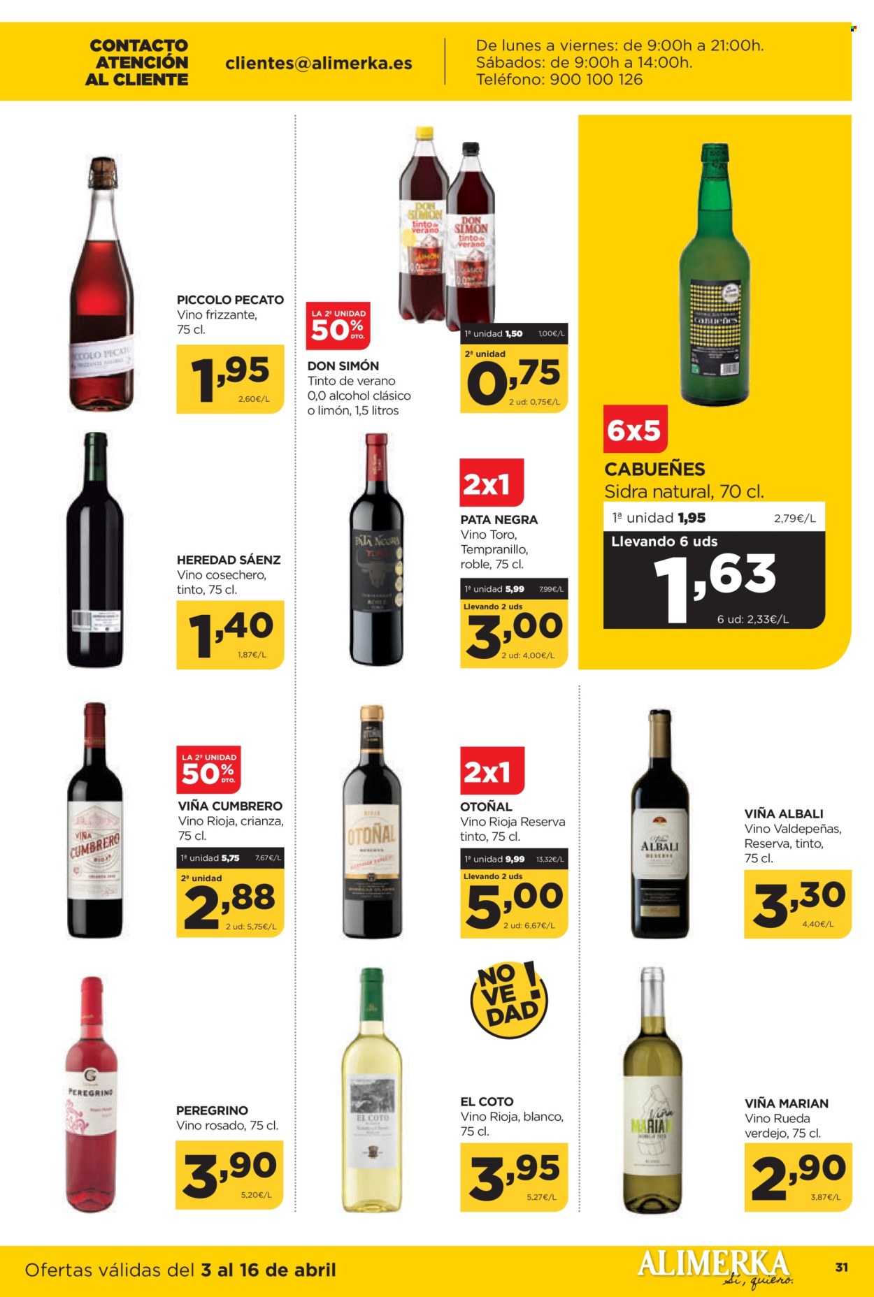 Folleto Alimerka - 03/04/25 - 16/04/25. Página 31