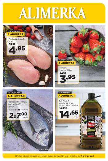 Folleto actual Alimerka - 07/04/25 - 13/04/25.
