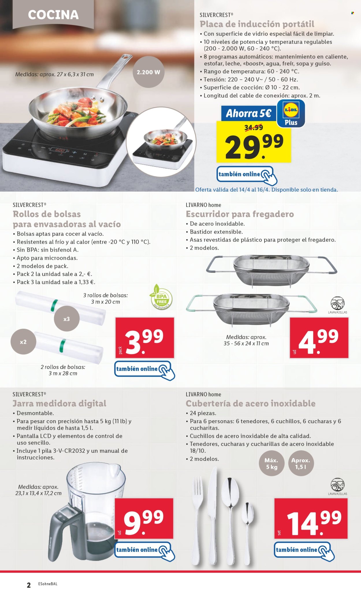 Folleto Lidl - 14/04/25 - 20/04/25. Página 2