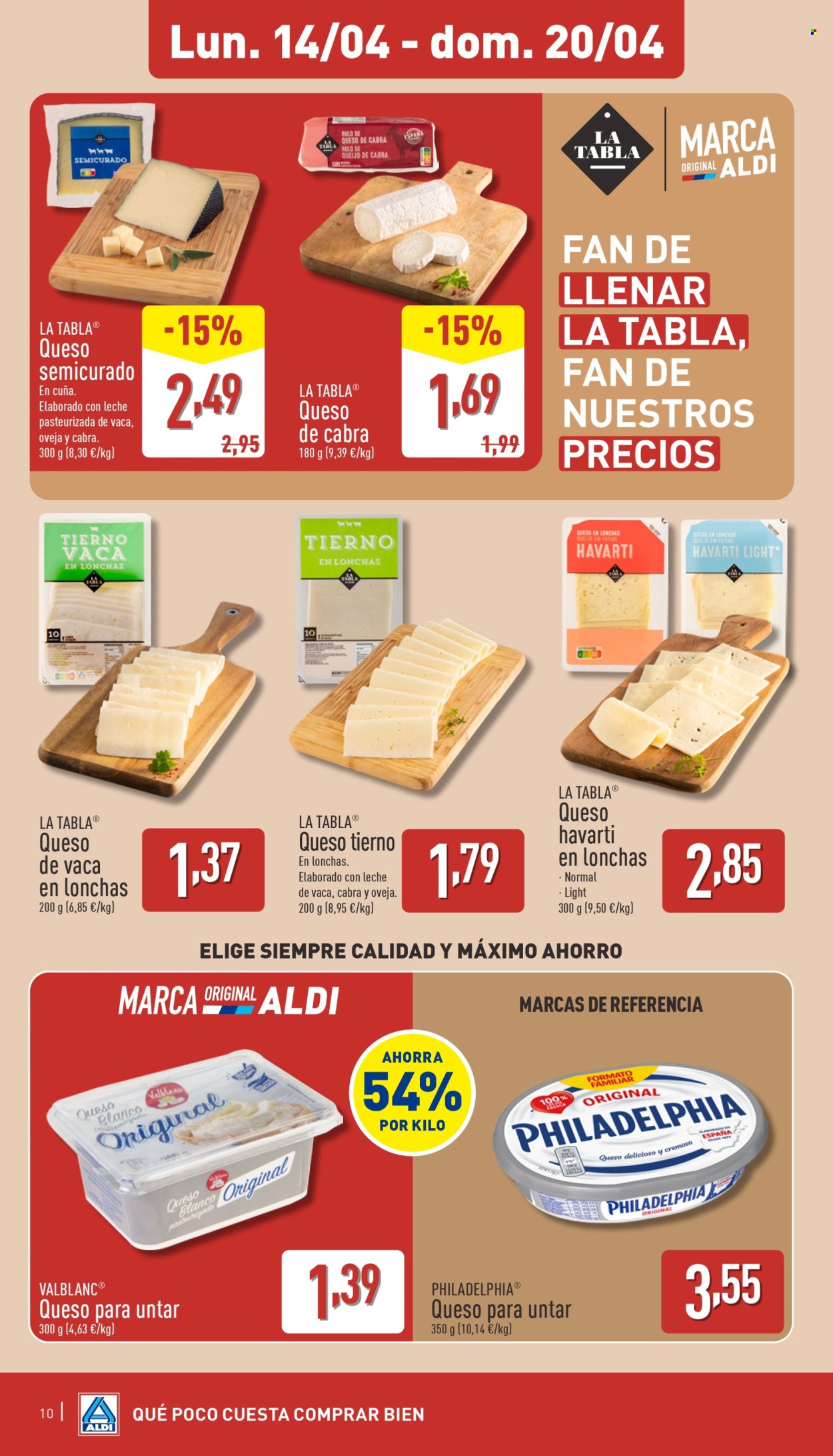 Folleto Aldi - 14/04/25 - 20/04/25. Página 10