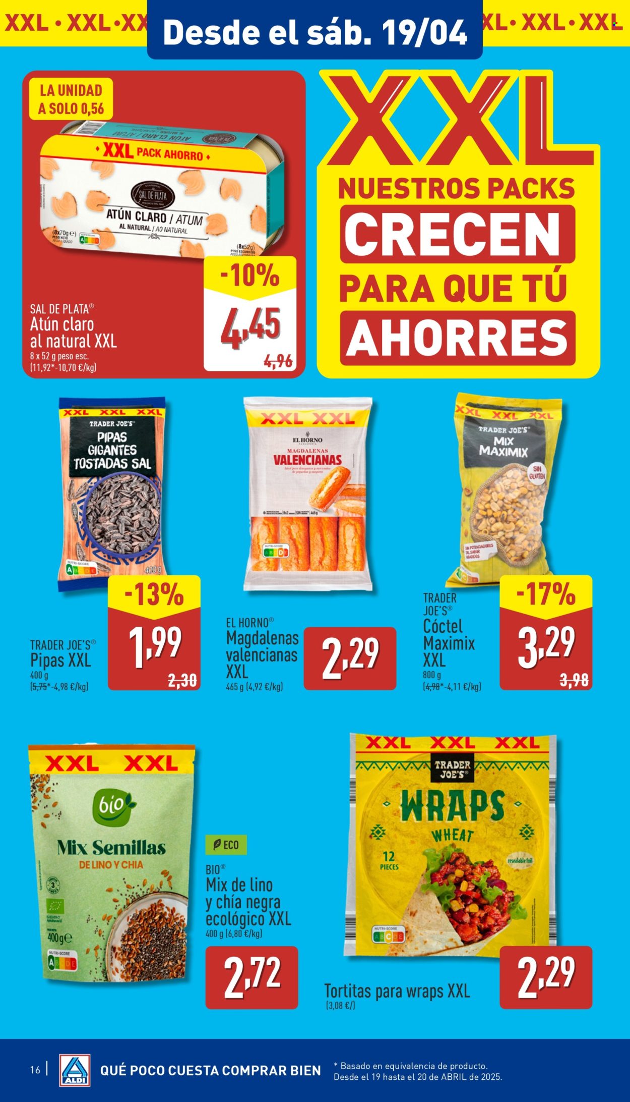 Folleto Aldi - 14/04/25 - 20/04/25. Página 16