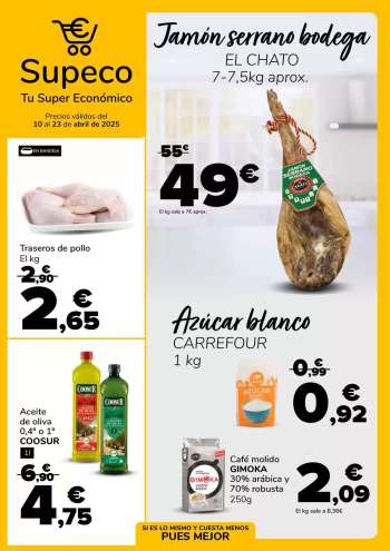 Folleto actual Supeco - 10/04/25 - 23/04/25.