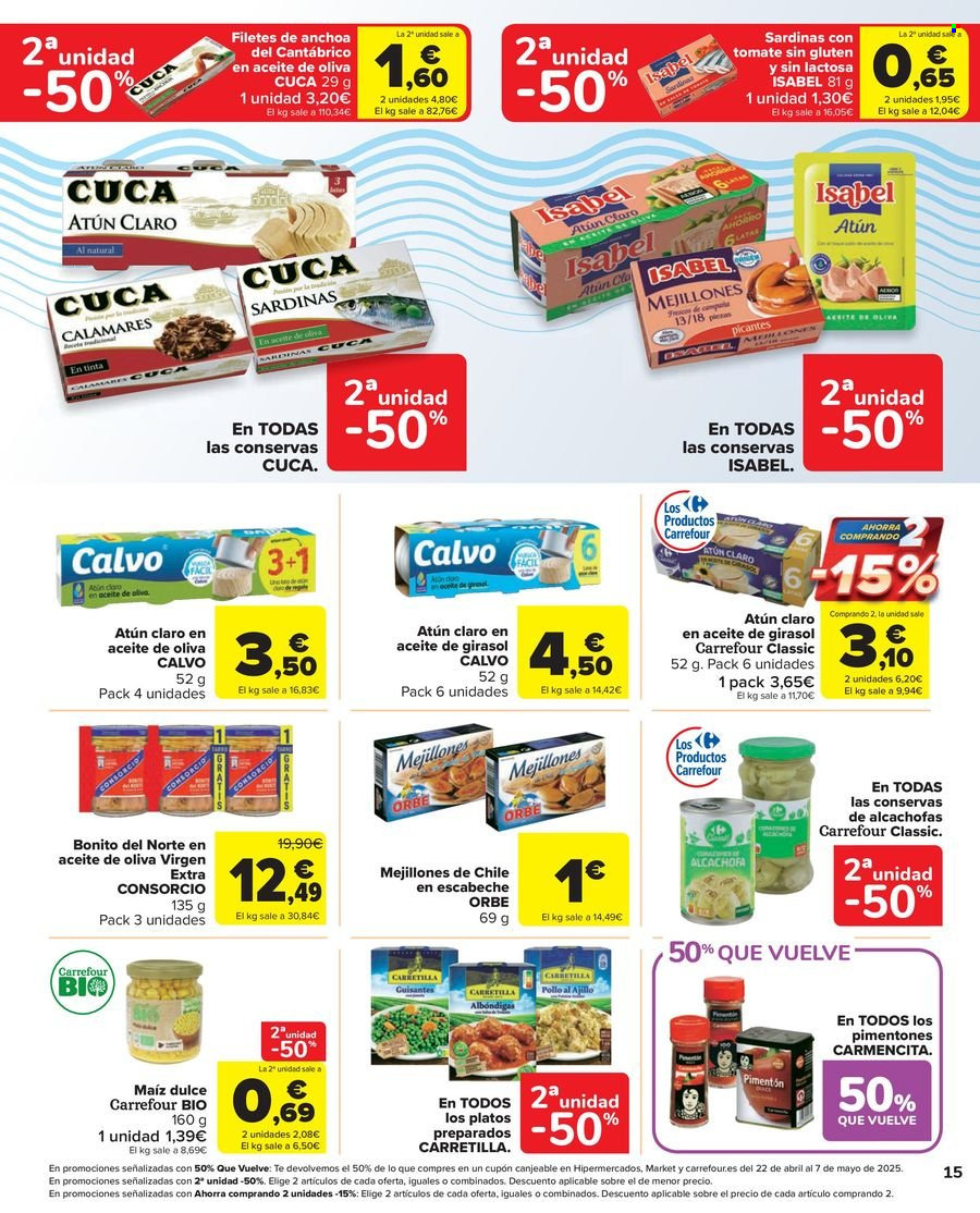 Folleto Carrefour - 10/04/25 - 21/04/25. Página 15