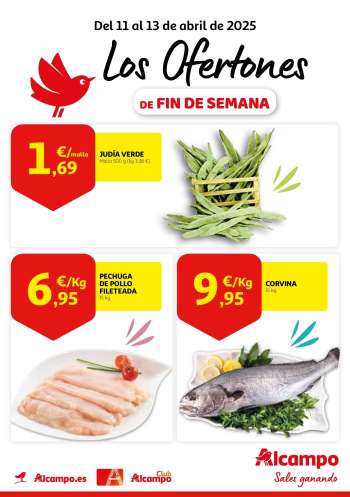 Folleto actual Alcampo - 11/04/25 - 13/04/25.