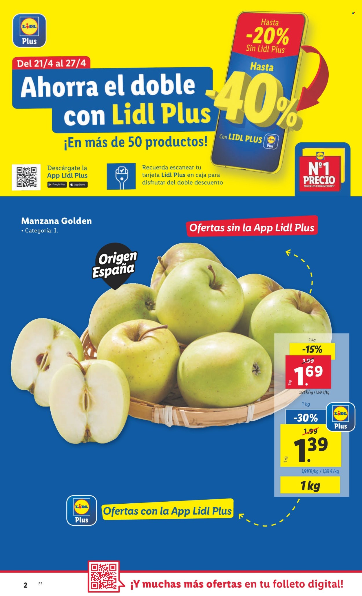 Folleto Lidl - 21/04/25 - 27/04/25. Página 2