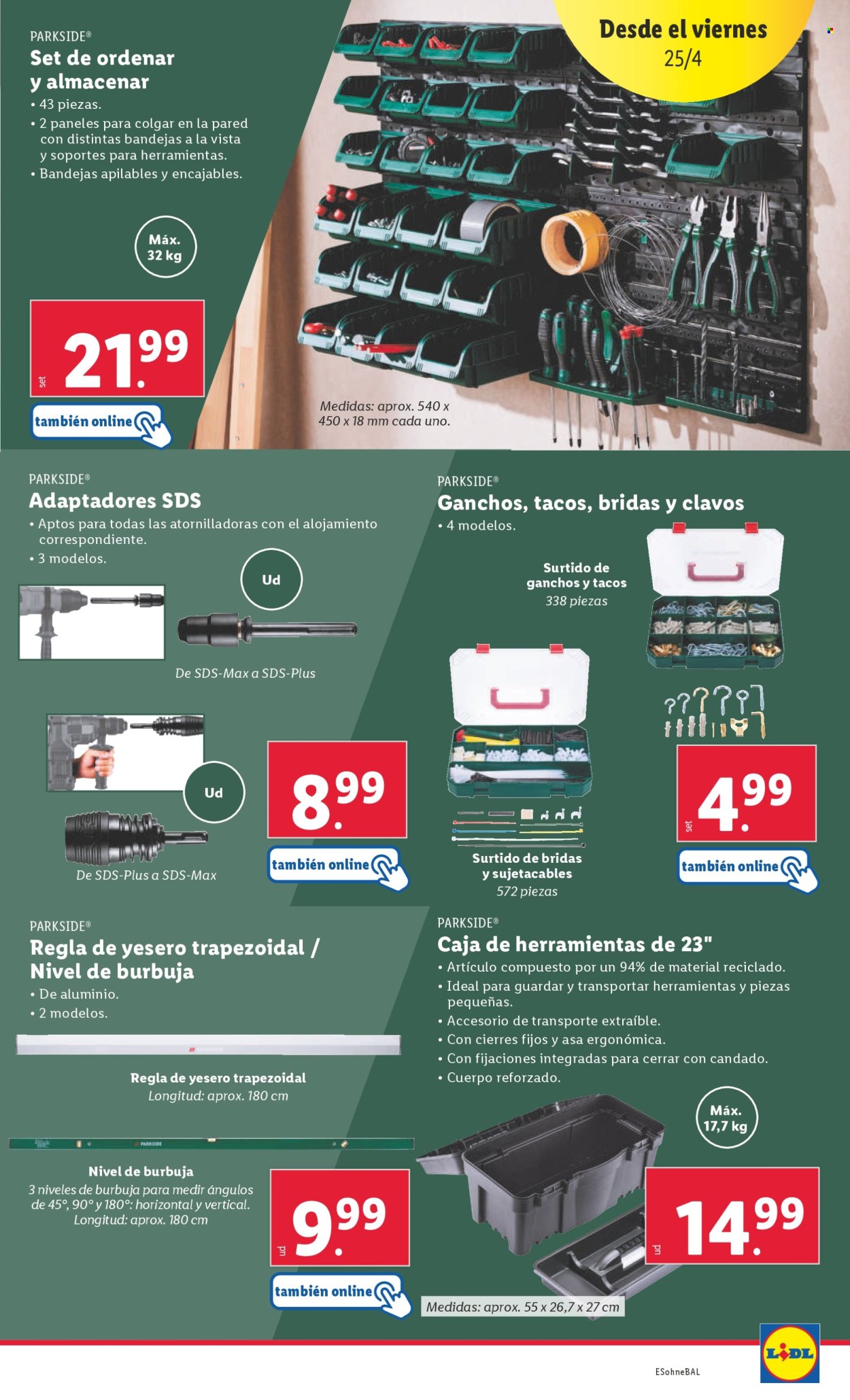 Folleto Lidl - 21/04/25 - 27/04/25. Página 52