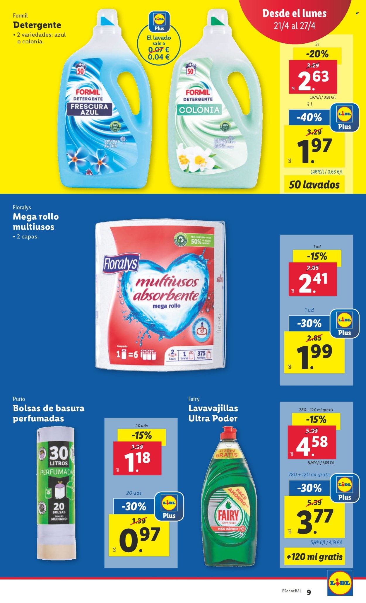 Folleto Lidl - 21/04/25 - 27/04/25. Página 38