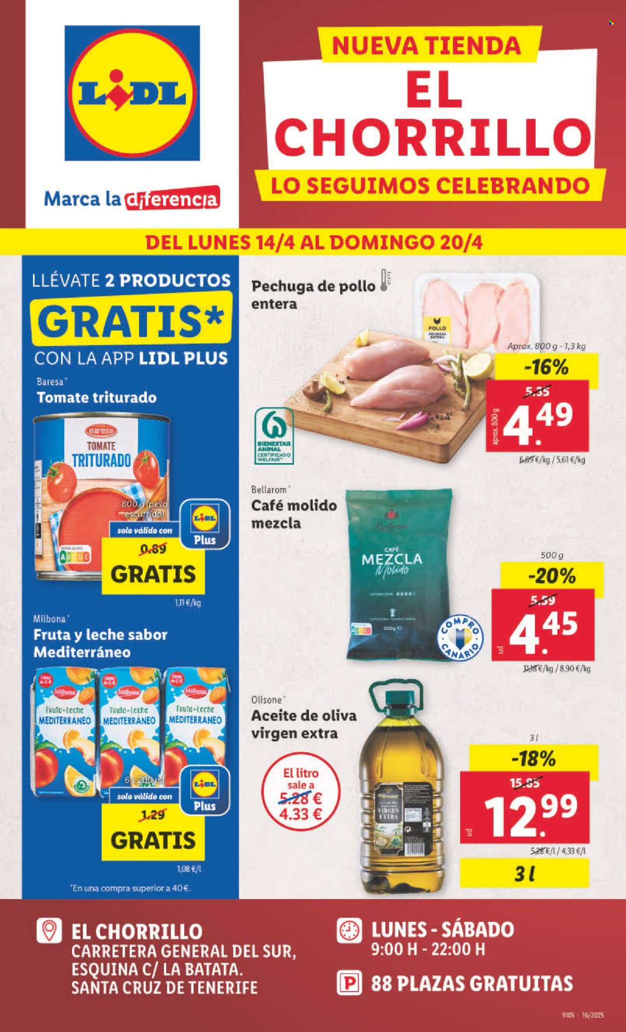 Folleto Lidl - 14/04/25 - 20/04/25. Página 1