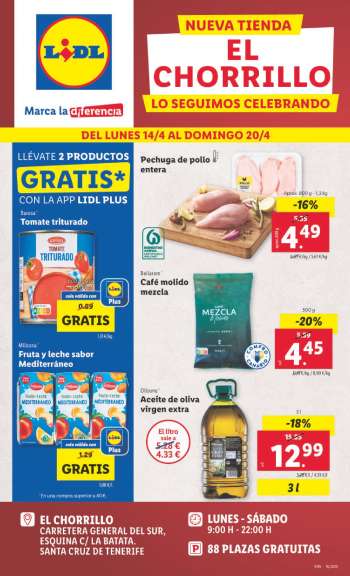 Folleto actual Lidl - 14/04/25 - 20/04/25.
