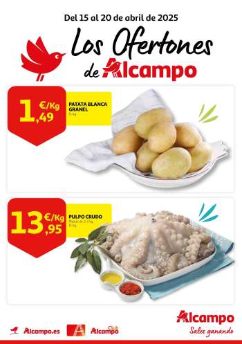 Folleto actual Alcampo - 15/04/25 - 20/04/25.