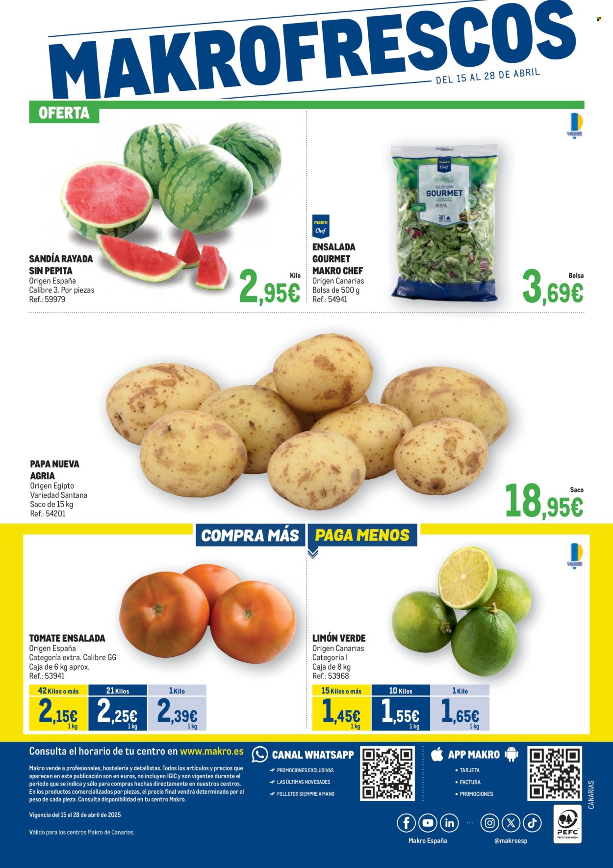 Folleto Makro - 15/04/25 - 28/04/25. Página 2