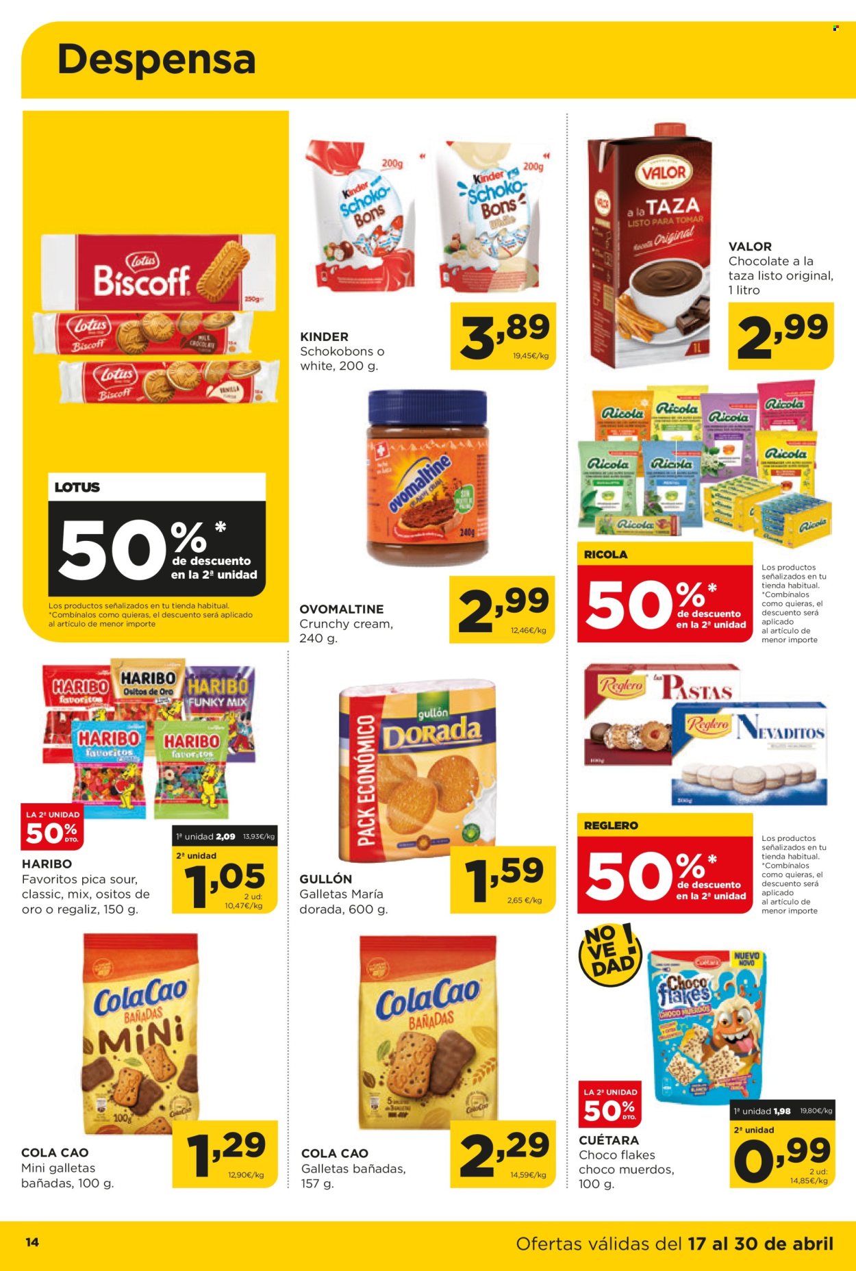 Folleto Alimerka - 17/04/25 - 30/04/25. Página 14