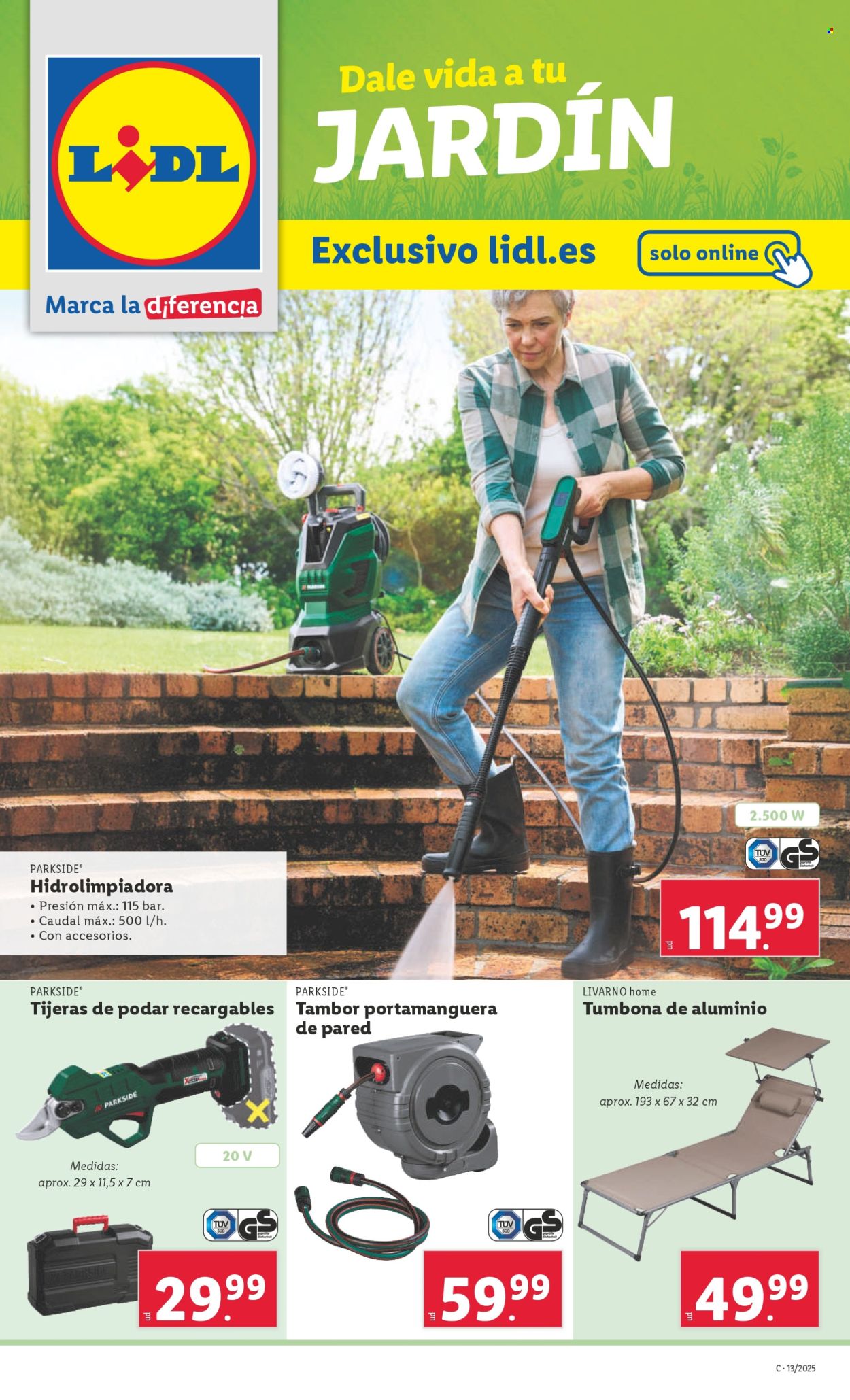 Folleto Lidl. Página 1