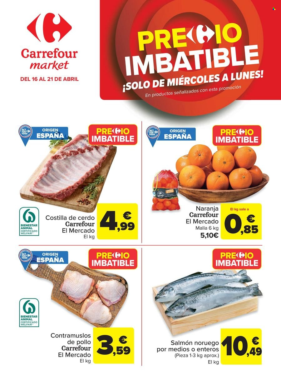 Folleto Carrefour - 16/04/25 - 21/04/25. Página 1