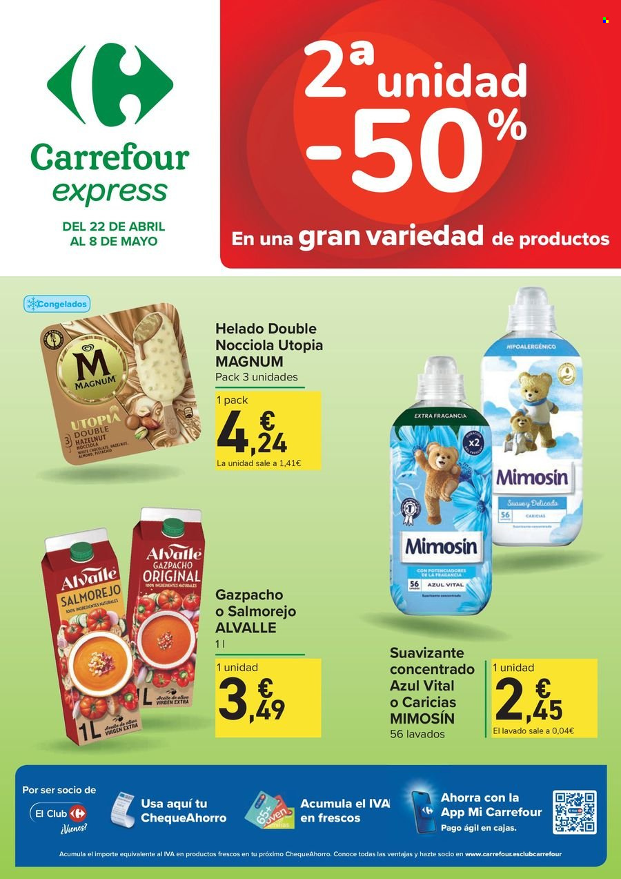 Folleto Carrefour - 22/04/25 - 08/05/25. Página 1