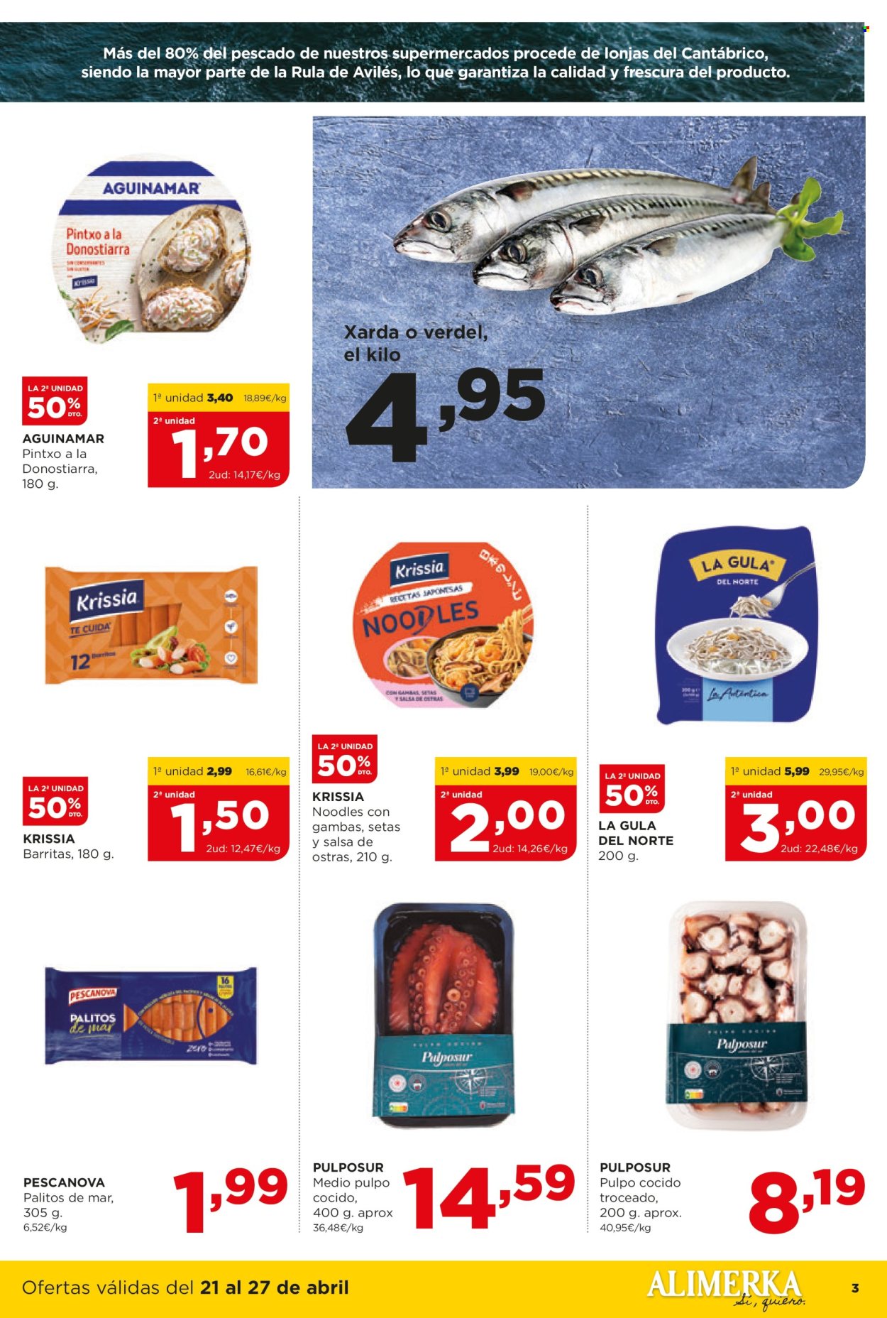 Folleto Alimerka - 21/04/25 - 27/04/25. Página 3