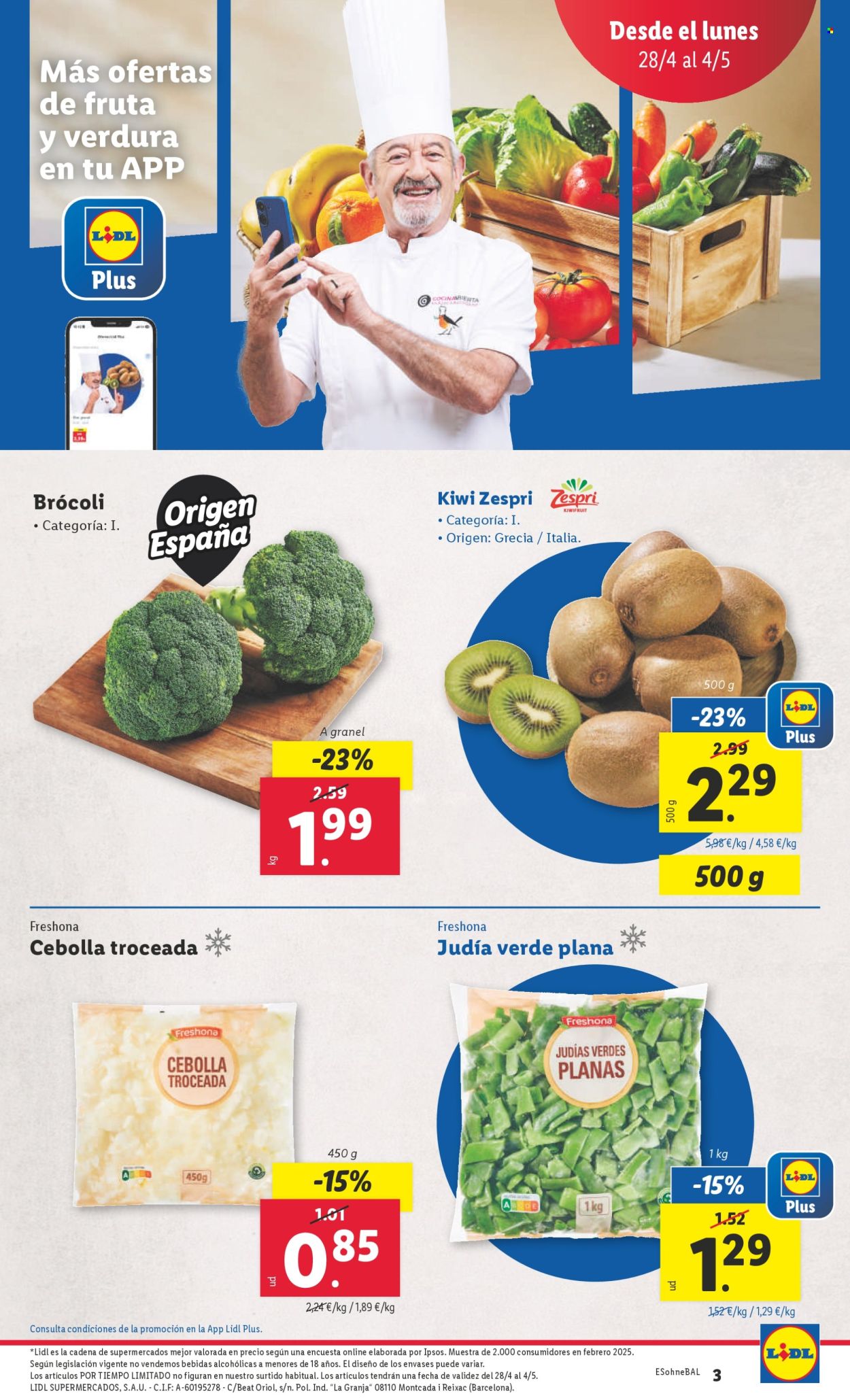 Folleto Lidl - 28/04/25 - 04/05/25. Página 3